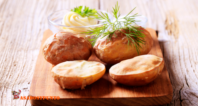 Papas Asadas - Receta Parrillera