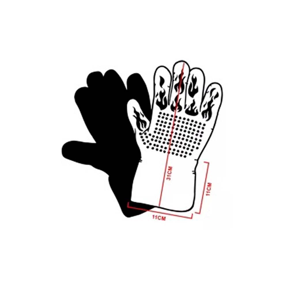 Guantes de Alta Temperatura para Parrilla y Horno - Imagen 2