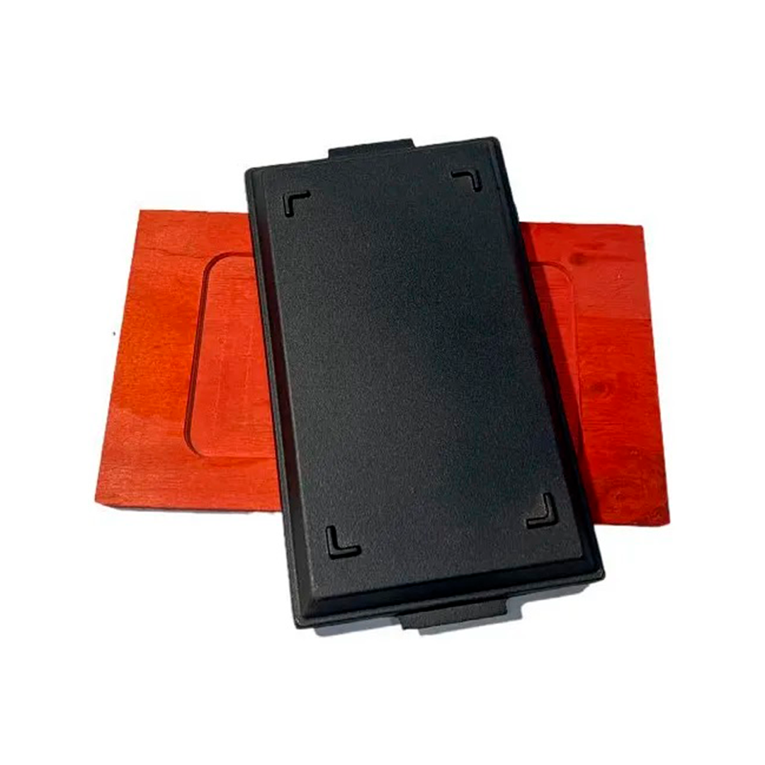 Plato De Fierro Fundido Rectangular - Imagen 2