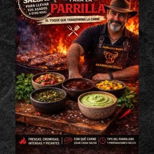 30 Salsas para la Parrilla y llevar tu asado a otro nivel