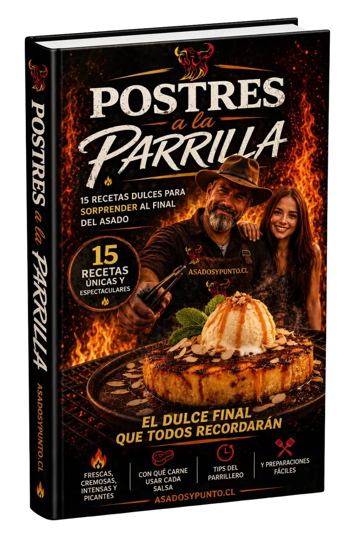 Recetario de postres a la parrilla con recetas dulces para cerrar un asado inolvidable.