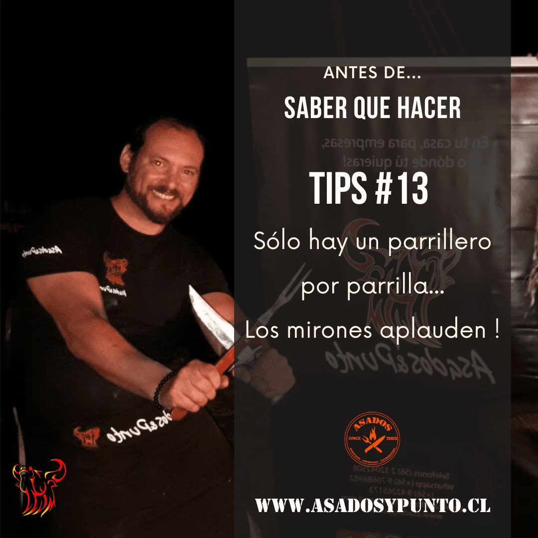 Sólo hay un parrillero