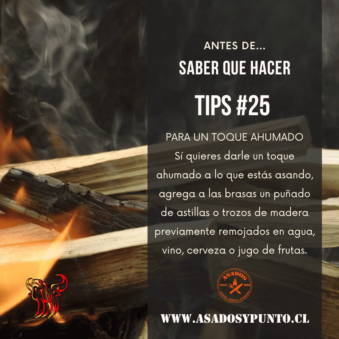 Para un toque ahumado